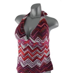 Island Escape Halterkini - New - Size 10